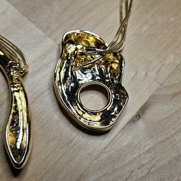 Liquid like necklace toggle clasp snake soft chain - Picture 3 of 4